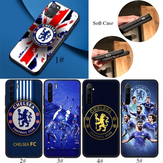 Uu32 เคสโทรศัพท์มือถือแบบนิ่ม ลาย Chelsea FC สําหรับ OPPO A93 A92 A91 A72 A56 A55 A54 A54S A53S A53 A52 A32 A16 A16S A15 A15S F15