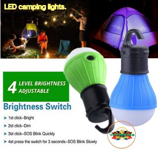 Outdoor Hanging LED Camping Lamp Tent Night Light Bulb