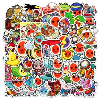 ❉ Taiko no Tatsujin - NAMCO JDM Anime Taiko Music Games สติ๊กเกอร์ ❉ 50Pcs/Set Waterproof DIY Fashion Decals Doodle สติ๊กเกอร์