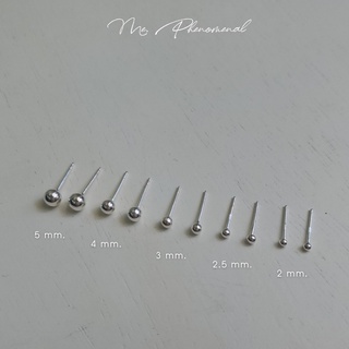 Me.phenomenal : dot Earrings (silver925/เงินแท้925)