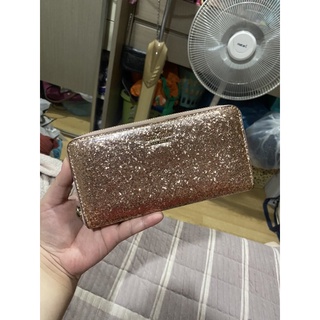 กระเป๋าตังค์ Kate Spade Glitter Long Wallet (pwru4540)