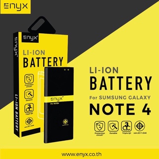 Enyx แบตเตอรี่ BATTERY SAMSUNG Note4(N9100)  ความจุ 3220 mAh   **ของแท้ รับประกัน**