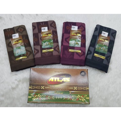 โสร่ง Atlas ผ้าคอตต้อนแท้ เย็บเรียบร้อย สวมได้ทันที รุ่นSerasi,The GOODS From อินโดนีเซีย(ASEAN),AEC