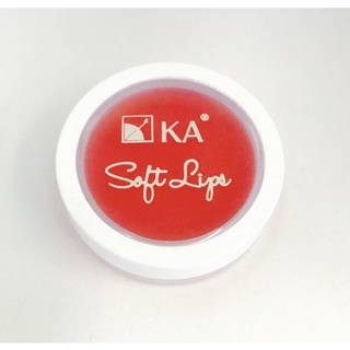 KA K.A. Soft Lips เคเอ ซอฟท์ ลิป ลิปบาล์ม ลิปมัน ลดปัญหา ริมฝีปากคล้ำ ริมฝีปากแห้ง ขนาด 2 กรัม จำนวน 1 ตลับ 14585