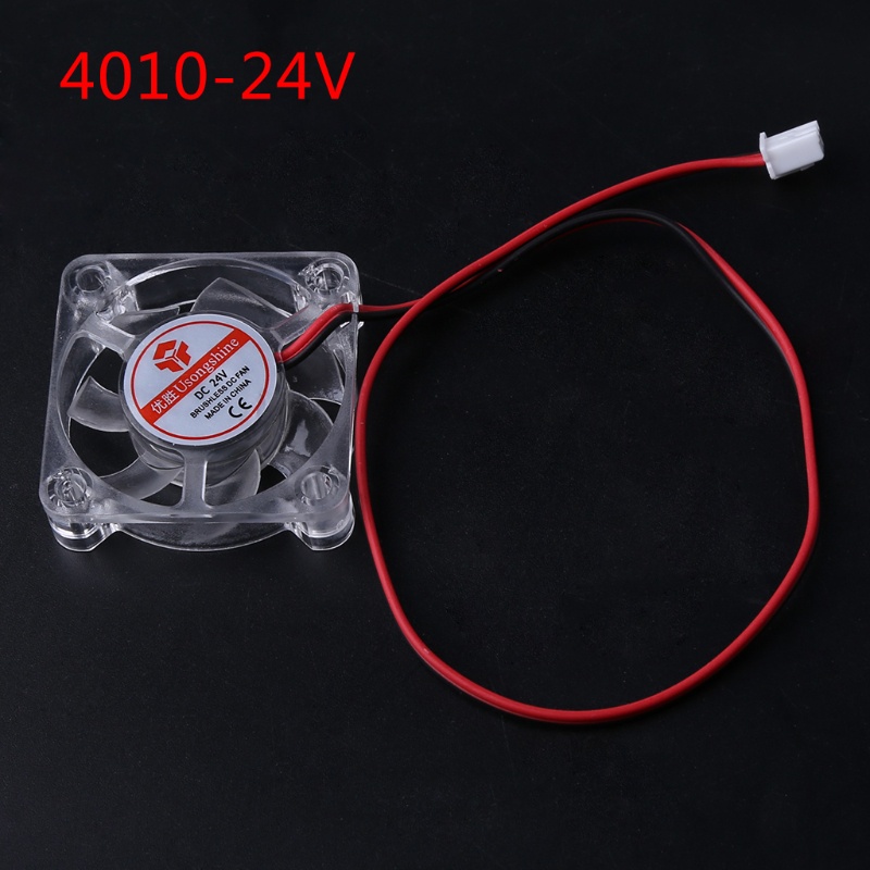 Bdw 3010 4010 2510 พัดลมระบายความร้อน 12V 24V เงียบ Quiet Cooler ฮีทซิงค์ 3D ชิ้นส่วนเครื่องพิมพ์ - รูปที่ 5