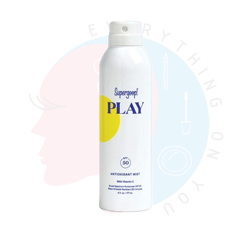 [พร้อมส่ง] Supergoop! Play Antioxidant-Infused Sunscreen Mist with Vitamin C Broad Spectrum SPF 50 PA++++