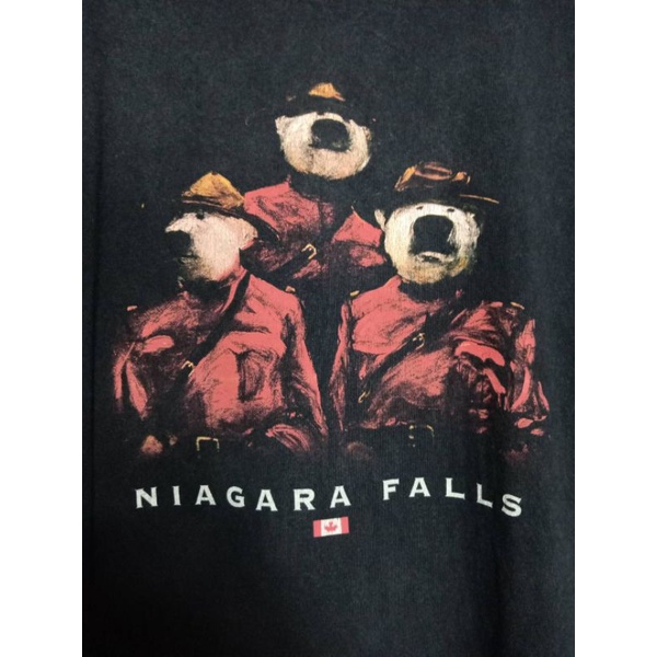 เสื้อยืดมือสอง ลายการ์ตูน NIAGARA FALLS XL อก 48