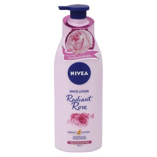 NIVEA Radiant Rose White Lotion นีเวีย เรเดียนท์ โรส ไวท์ โลชั่น 525 มล. (1 ขวด)