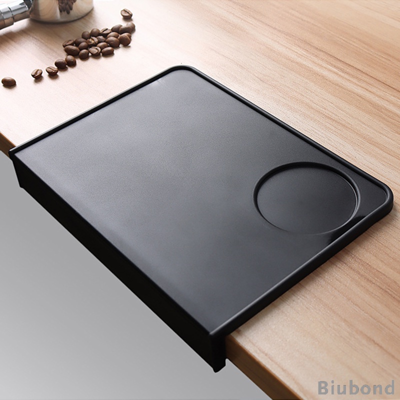 ซิลิโคนกาแฟ Tamper Mat Tamp Rest ผู้ถือ Espresso Tamp Mat มุม Pad Your Worktop สําหรับเครื่องมือ Home Kitchen