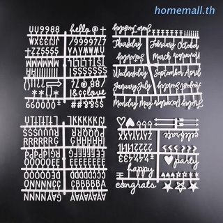 Ho ชุดบอร์ดตัวอักษร เปลี่ยนได้ ใช้ง่าย สําหรับงานแต่งงาน ปาร์ตี้เด็ก คนรักแฮนด์เมด DIY 4 ชิ้น
