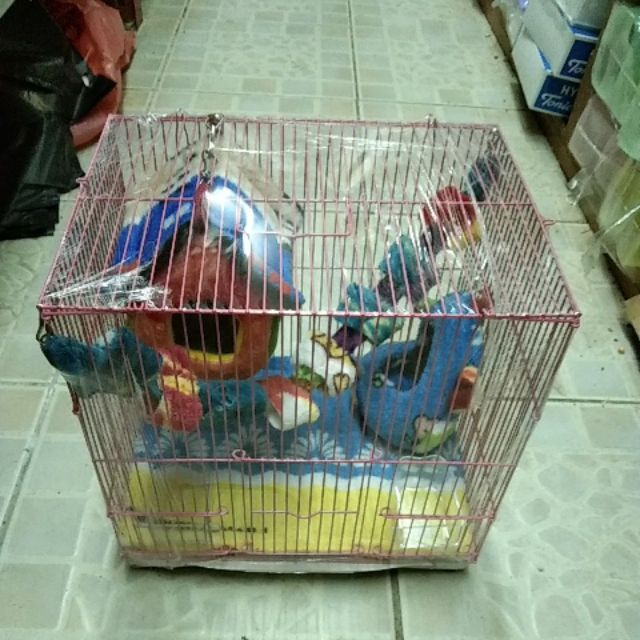 กรงหนูเเฮมเตอร์ ชูการ์ไกรเดอร์ กระรอก มีทั้งหมด 2 สี  ชมพู เขียว