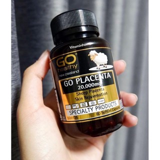 รกแกะเม็ดเกรดพรีเมี่ยมจากนิวซีแลนด์ GO health PLACENTA