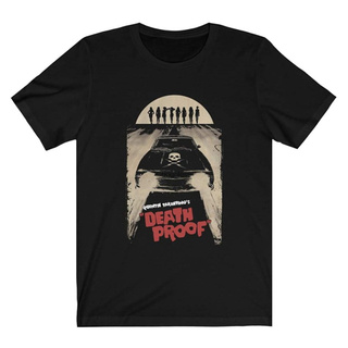 เสื้อยืดcalandfashionMod4 Death Proof Stuntman Mike Car Skull Quentin Tarantino Retro Vintage Movie Driving School Camis