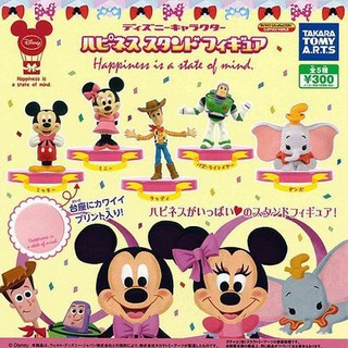 Gashapon Disney Happiness State Mind Mickey Minnie Woody Buzz Dumbo - กาชาปอง ดิสนีย์ แฮปปี้เนส มิคกี้ ดัมโบ้ วูดดี้ บัส