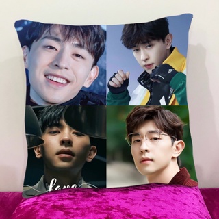 หมอนอิงสั่งทำ ใส่ได้4รูป หมอนอิงขนนุ่ม หมอนอิงโซฟา หมอนอิงในรถ หมอนอิง Cushions เติ้งหลุน Deng Lun