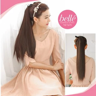 พร้อมส่ง 💖 🇹🇭 BELLE แฮร์พีช หางม้า ตรงสวย สไตล์เกาหลี แบบผูก มีครบไซส์ แฮร์พีช ผมปลอม วิกผม