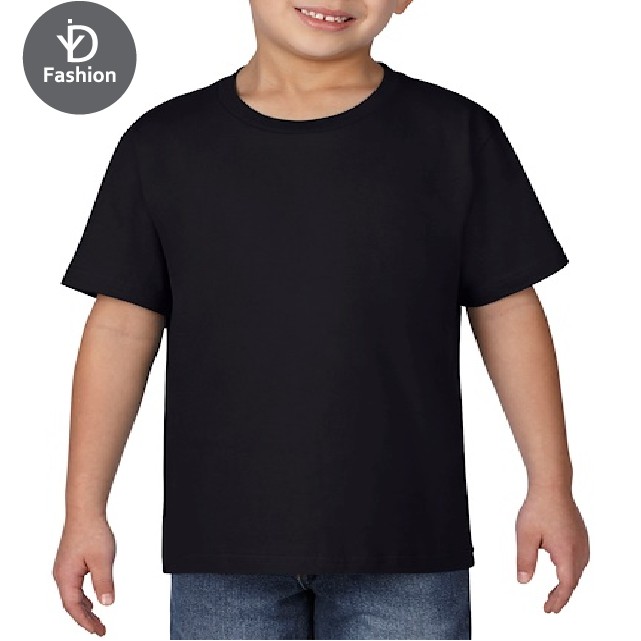 เสื้อยืด GILDAN Premium Cotton Youth - สีดํา 76000B