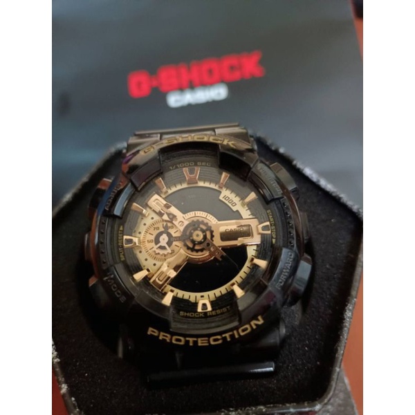 CASIO Watch G-SHOCK GA-110GB-1AJF Black