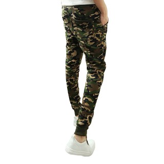 Camouflage pants กางเกงลายทหาร กางเกงลายพราง กางเกงขายาว กางเกงปลายขาจั้ม ใช้โค้ด GIFT 30 ลด 30% ทันที!!!”