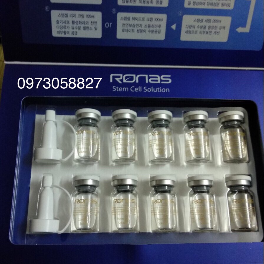Ronas Stem Cell Korea 1 กล่อง 10 หลอด