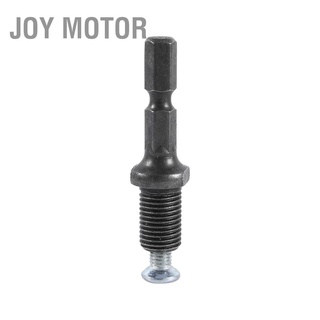 Joy อะแดปเตอร์มอเตอร์ค้อนเจาะไฟฟ้า Hex Shank 3/8"-24UNF พร้อมสกรูScrew head fits perfectly into any key less chucks