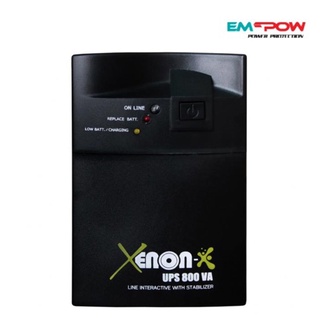 UPS (เครื่องสำรองไฟฟ้า) EMPOW XENON-X 800VA (480WATT)