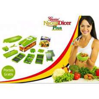 ชุดอุปกรณ์หั่นผักผลไม้ Nicer Dicer Plus เครื่องหั่นผักผลไม้ เครื่องสไลด์ผักผลไม้ ชุดสไลซ์ผักผลไม้