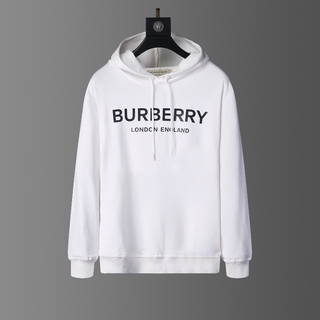 Burberry  S Classic เสื้อกันหนาวแขนยาวมีฮู้ดเนื้อผ้าฝ้ายพิมพ์ลายโลโก้