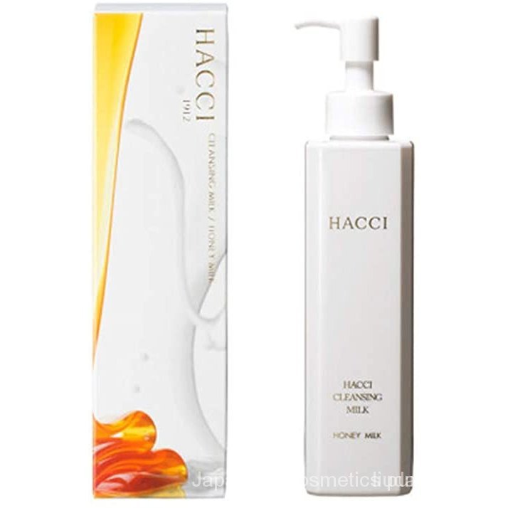 Hacci คลีนซิ่งนมผสมน้ําผึ้งเพิ่มความชุ่มชื้นและนม 190มล Lz8V