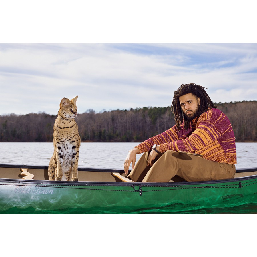 โปสเตอร์J. Cole  PosterJ. Cole เจ.โคล วอลเปเปอร์ ตกแต่งผนัง วงดนตรี  Hiphop ฮิปฮอป rapper แร็ปเปอร์ 