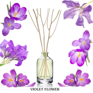 ก้านไม้หอมปรับอากาศขนาดมินิ 15ml VIOLET FLOWER ดอกไวโอเล็ต