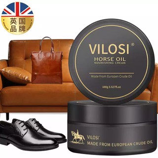 Vilosi horse oil ครีมทำความสะอาดดูแลเครื่องหนัง