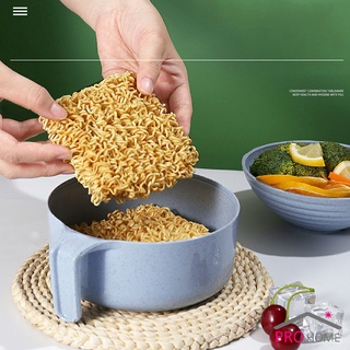 ชามข้าวเด็ก  ชุดเซต ชามบะหมี่กึ่งสำเร็จรูป  ทำจากฟางข้าวสาลี   Instant noodle bowl