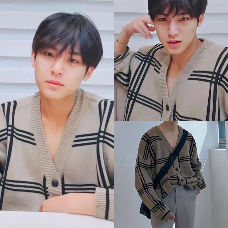 MINGYU VLIVE CARDIGAN
