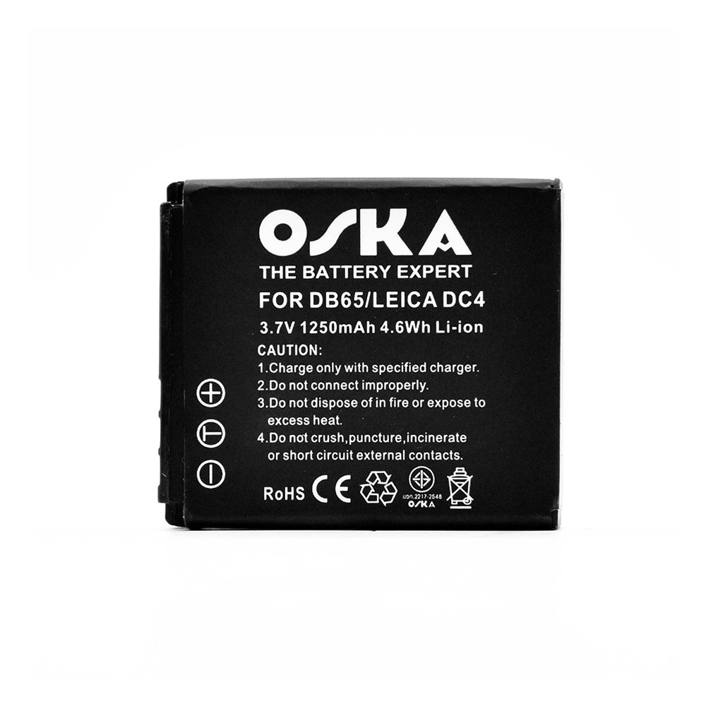 แบตกล้อง for Ricoh DB65 OSKA
