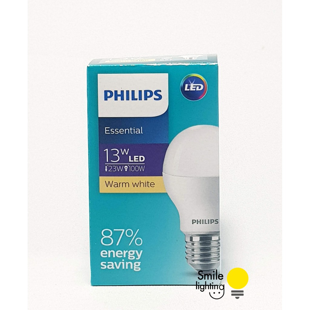 PHILIPS หลอดไฟ Essential LED Bulb 13W