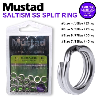 MUSTAD SALTISM SS SPLIT RING