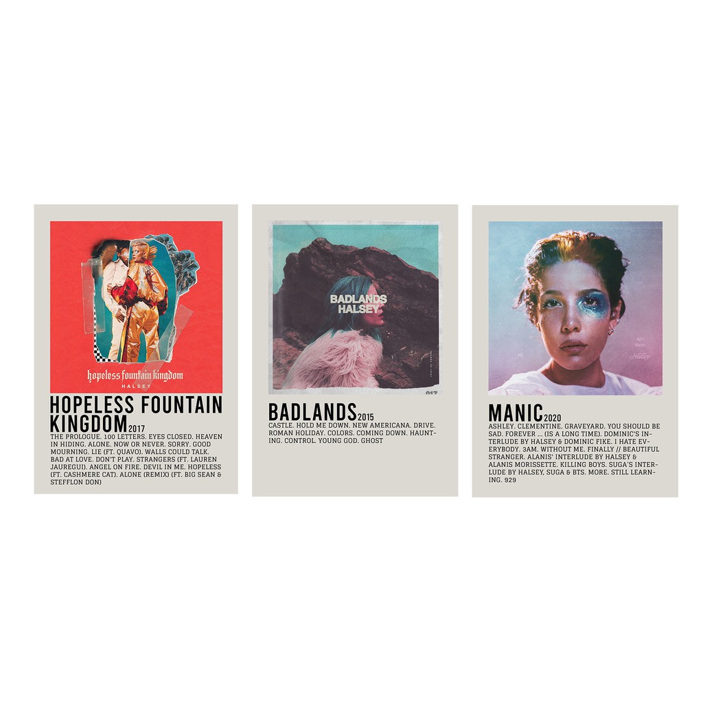 คอลเลกชันโปสเตอร์ปกอัลบั้มวอลล์เปเปอร์ปลอมภาพวาดคุณภาพสูงสําหรับบ้าน/ผนัง/ห้อง/บาร์