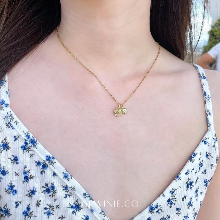 Gewinie.co – Mixed Daisy Necklace สร้อยคอ จี้ดอกไม้ ราคา ถูกที่สุด ดีลบีเคเค แกลเลอรีภาพที่ 5