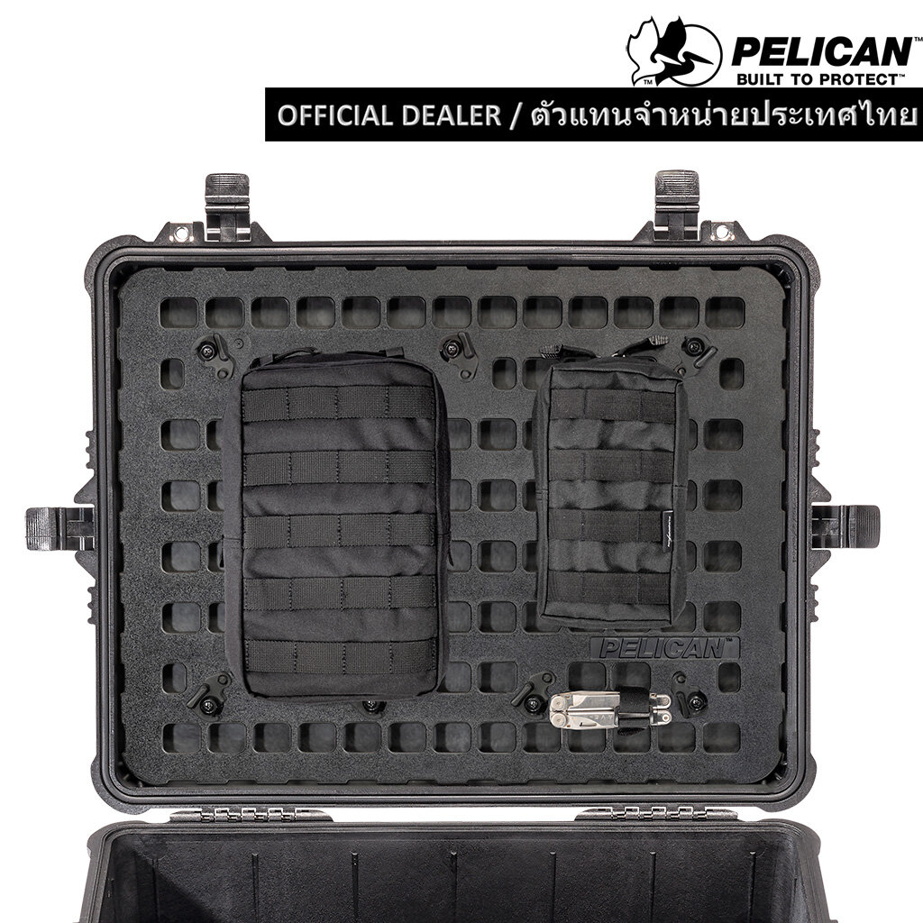 Pelican EZ-CLICK 1610/1620 Molle Panel (สำหรับใส่กับกล่องรุ่น 1610