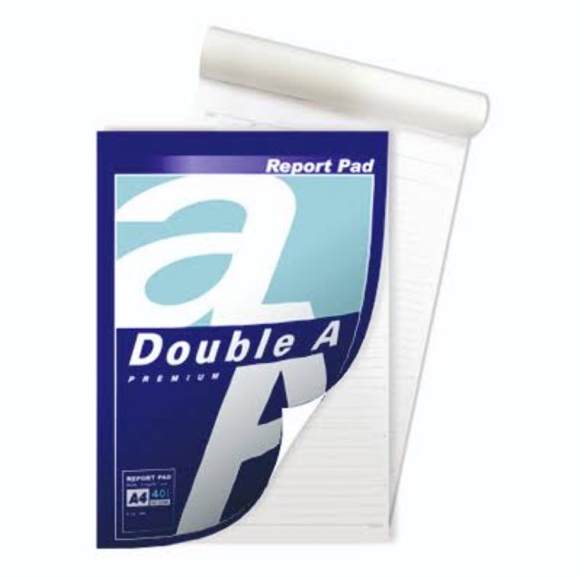 สมุดรายงาน A4 Double A