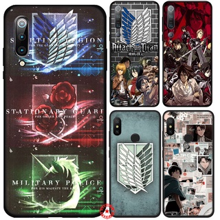 เคสซิลิโคนนิ่ม ลายอนิเมะ Attack on Titan ON3 สําหรับ Xiaomi Mi Poco X3 X2 C3 F3 F2 Pro NFC GT pocophone F1