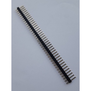 ก้างปลา 40 Pin ระยะของขา 2.54 mm Pin Header Single Row Pin Male Header