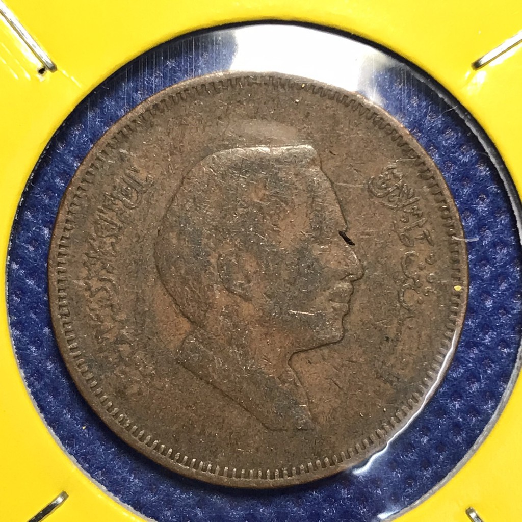 เหรียญรหัส13622 ปี1978 จอร์แดน 10 FILS(Qirsh,Piastre) เหรียญต่างประเทศ เหรียญสะสม เหรียญหายาก