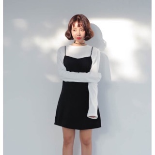Set เสื้อ+เดรสสายเดี่ยว