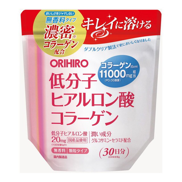 (ค่าส่ง EMS 25 บาท) หมดอายุ 072024 Orihiro Collagen รุ่นใหม่ คอลลาเจน ...