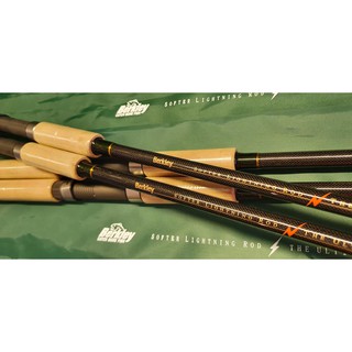 คันเบ็ดตกปลา Berkley SOFTER LIGHTNING ROD THE ULTIMATE GRAPHITE คันเบ็ดตกปลา เบิร์คเลย์ ซ้อฟเตอร์ ไลท์นิ่ง กรีน คันสปินน