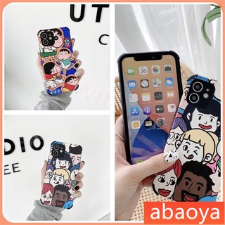 เคส OPPO A16 A54 A95 A15S A15 F11Pro A31 2020 Reno2F A1K A83 A74 Reno5 F1S A59 A57 A39 Reno2 A83 A53 A3S A94 4G A93 4G Reno4 4G OPPO A9 2020 A5S A92 A5 2020 เครยอนชินจังเคสมือถือลายการ์ตูนน่ารัก mdx