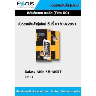 Samsung Galaxy A03s Focus (ULTRA CLEAR) ฟิล์มโฟกัสฟิล์มใส คุณภาพระดับ พรีเมี่ยมแบรนด์ญี่ปุ่น(ของแท้ 100%)