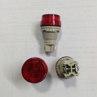 ลดล้างสต็อค💥Tend Pilot lamp dia. 22/25mm 24Vdc/ac ไพล็อตแลมป์ สว่างชัดเจนกว่า LED (แพ็คละ2ตัว)